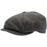 Vlněná bekovka ušní klapky 8-panel od CTH Ericson Aaron Moon Shetland Graphite – Hledejceny.cz