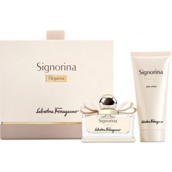 Salvatore Ferragamo Signorina Eleganza EDP 100 ml + tělové mléko 100 ml dárková sada