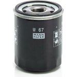 Olejový filtr MANN-FILTER W 67