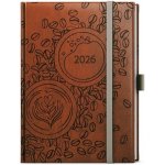 Prokop Vivella extra B6 Týdenní 2026 hnědá Káva – Zboží Dáma