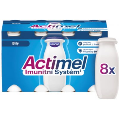 Danone Actimel bílý 8 x 100 g – Sleviste.cz