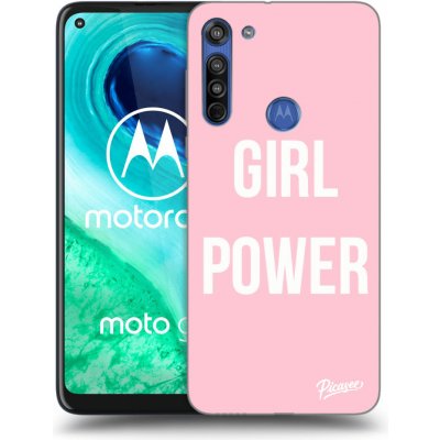 Pouzdro Picasee silikonové Motorola Moto G8 - Girl power čiré – Zbozi.Blesk.cz