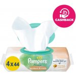 Pampers Harmonie Protect & Care čisticí ubrousky 4 x 44 ks – Zboží Dáma