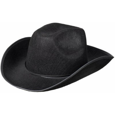 Kovbojský klobouk černý rodeo – Zboží Dáma