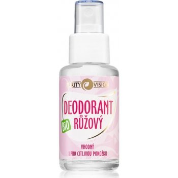 Purity Vision Růžový deokrystal spray BIO 50 ml