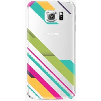 Pouzdro iSaprio Color Stripes 03 - Samsung Galaxy S6 Edge