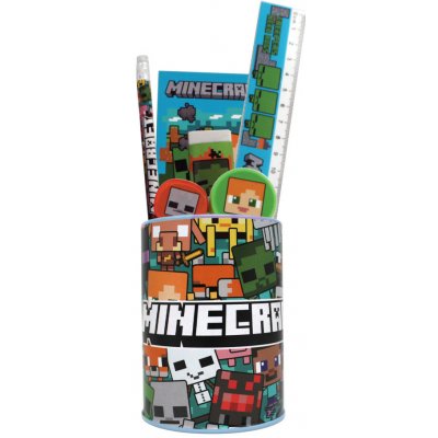 GIM S.A. Stojan na psací potřeby MINECRAFT 7 dílný – Hledejceny.cz