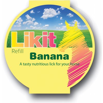 Likit Liz Banán 0,65 kg – Zboží Mobilmania