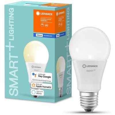 Ledvance Chytrá LED žárovka SMART+ BT, E27, A60, 9W, 806lm, 2700K, teplá bílá SMART+ BLUETOOTH – Zbozi.Blesk.cz