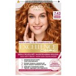 L'Oréal Excellence 7,43 blond měděná zlatá – Zboží Dáma