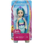 Barbie Chelsea mořská panna barevné tyrkysové vlasy – Hledejceny.cz