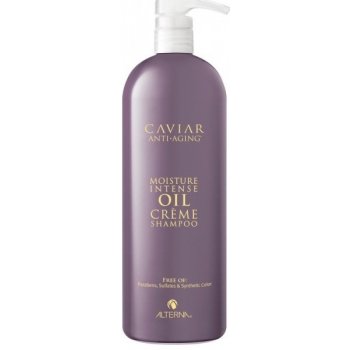 Alterna ­Caviar Moisture Intense Oil Créme Shampoo kaviárový olejový Shampoo pro okamžitou hydrataci pro velmi suché vlasy Maxi 1000 ml