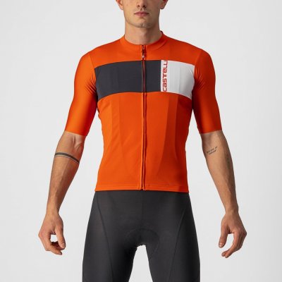 Castelli Prologo 7 krátký rukáv červená/černá/slonovinová pánský – Hledejceny.cz