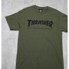 Pánské Tričko Thrasher Skate Mag Army Green