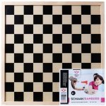 Šachovnice Longfield 40 cm černobílá – Zboží Dáma