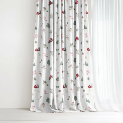 Goldea vánoční závěs luca - české vánoce 280x150 cm – Hledejceny.cz