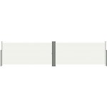 vidaXL Zatahovací boční markýza krémová 140 x 600 cm – HobbyKompas.cz