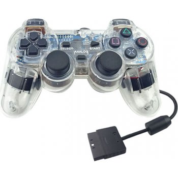PSko Drátový ovladač pro PS1 a PS2 bílý 8943