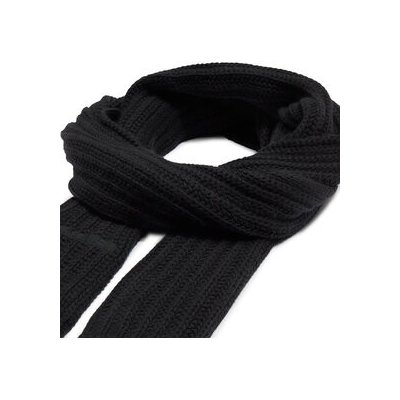 Calvin Klein šál Oversized Knit Scarf 30X180 K60K608496 černá
