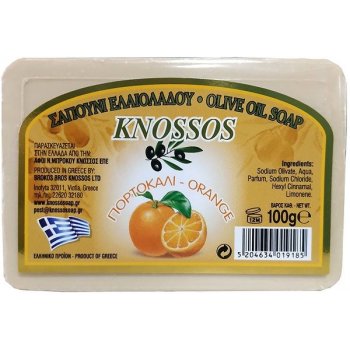 Knossos přírodní olivové mýdlo Pomeranč 100 g
