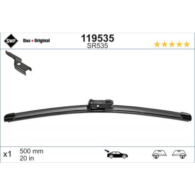 SWF Visioflex Rear 500 mm 119535 – Sleviste.cz