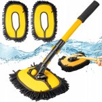 AMiO Teleskopický kartáč na mytí auta mikrovlákno 3 náplně AMIO-04333 – Hledejceny.cz