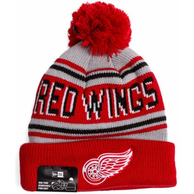 New Era Kulich NHL Evergreen Wordmark Pom Medium Knit Detroit Red Wings Team Color – Hledejceny.cz