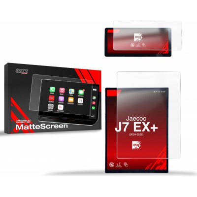 GRIZZ Protector, Ochranná fólie na display 2v1 Matte, Jaecoo J7, 2023- , Display EX+14,8" – Sleviste.cz