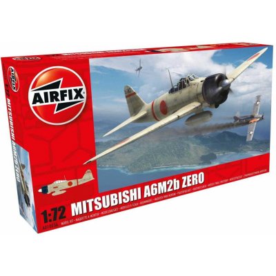 Airfix Classic Kit letadlo A01005A Mitsubishi A6M2b Zero 1:72