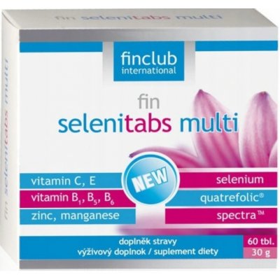 Finclub Fin Selenitabs multi New 60 tablet – Hledejceny.cz