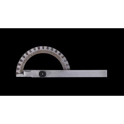 KINEXÚhloměr obloukový NEREZ, 0-180°, 120x200 mm – HobbyKompas.cz