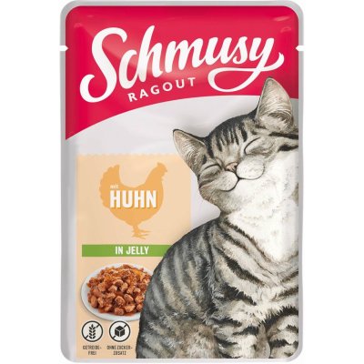 Schmusy ragú kuře v želé 22 x 100 g – Hledejceny.cz