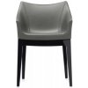 Jídelní židle Kartell Madame PVC černá / tmavě šedá