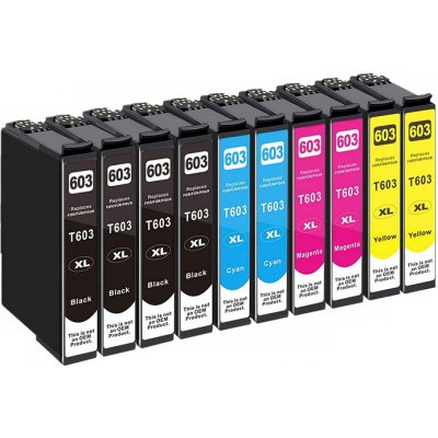 MultiPack.cz Epson 603 XL Multipack 10-pack - kompatibilní – Zboží Mobilmania