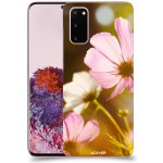 Pouzdro ACOVER Samsung Galaxy S20 G980F s motivem Ping Daisy