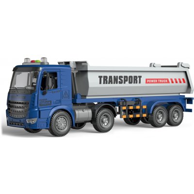 Wiky Vehicles Auto tahač sklápěč na setrvačník s efekty 38 cm – Zboží Dáma