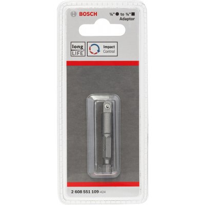 Bosch adaptér pro nástrčné nástavce - 1/4", 50 mm 2608551109 – Zboží Dáma