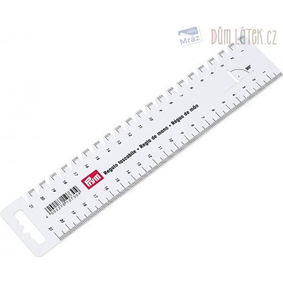 Pravítko ruční maxi – Zboží Dáma