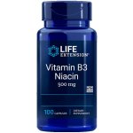 Life Extension Vitamin B3 Niacin 500 mg 100 kapslí – Hledejceny.cz