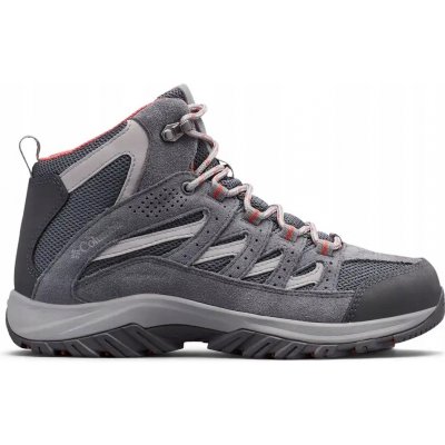 Columbia Crestwood Mid Waterproof šedá – Zboží Dáma