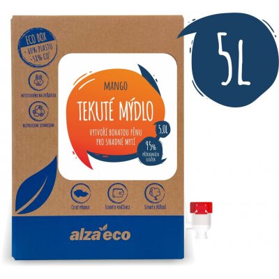 AlzaEco tekuté mýdlo Mango 5 l – Zbozi.Blesk.cz