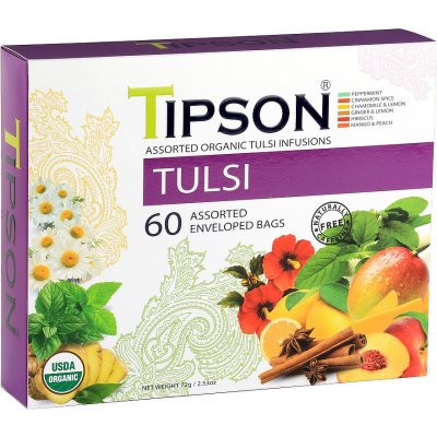 Tipson BIO Tulsi Assorted 60 x 1,2 g