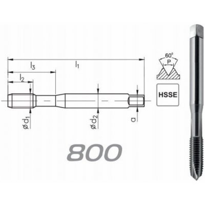 Fanar THREAD UNC 5/16-18 DIN-371B (2B) HSSE 800 – Hledejceny.cz