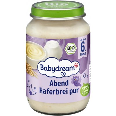 Babydream BIO ovesná kaše na noc 190 g – Zboží Dáma