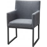 Sunfun Aria Zahradní křeslo, 64 x 54 x 84 cm, hliník, textil, antracit – Hledejceny.cz