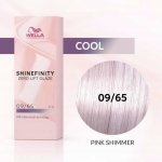 Wella Shinefinity Zero Lift Glaze 09/65 Cool Pink Shimmer 60 ml – Zboží Dáma