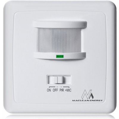 MCE18 Nástěnný pohybový a zvukový pir mic Maclean Energy – Hledejceny.cz