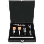 Sada příslušenství k vínu LUXURY, dubová rukojeť, Laguiole – Hledejceny.cz