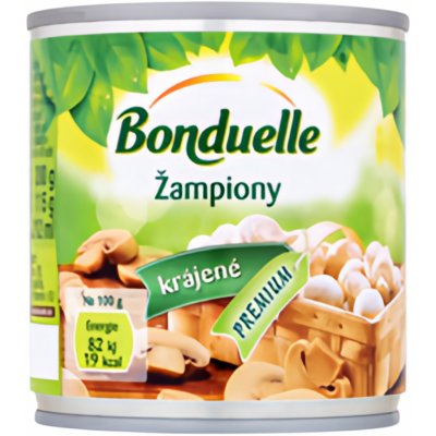 Bonduelle Žampiony krájené premium 200 g – Zbozi.Blesk.cz