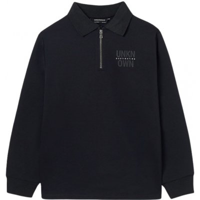 Mayoral svetr na zip černá – Zboží Dáma